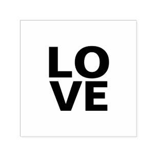 Trendy Leigrijze Achtergrond Liefde Huwelijk  Zelfinktende Stempel