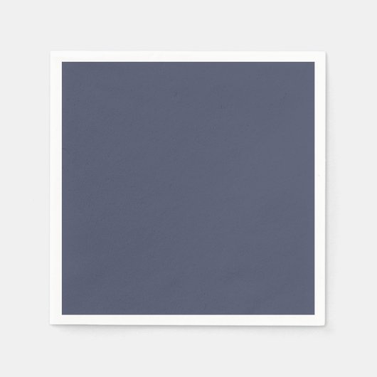 Trendy leisteen blauw grijs - servetten (Voorkant)
