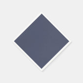 Trendy leisteen blauw grijs - servetten (Hoek)