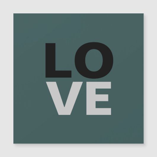 Trendy leisteen grijs achtergrond liefde bruiloft (Voorkant)