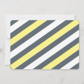 Trendy Lemon & Grey Save the Date (Achterkant)