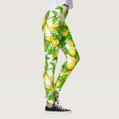 Trendy Lemon Print Leggings (Rechts)
