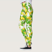 Trendy Lemon Print Leggings (Links)