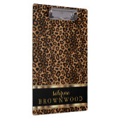 Trendy Leopard Animal Design Klembord (Rechts)