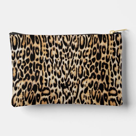 Trendy Leopard Animal Print met Monogram Etui (Achterkant)
