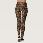 Trendy Leopard Big Cat Gorgood Animal Pattern Leggings (Achterkant)