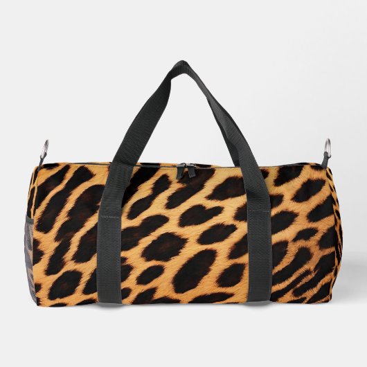 Trendy Leopard Cat Animal Print Collectie Plunjezak (Achterkant)