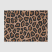 Trendy Leopard Cheetah Animal Print Pattern Tissuepapier (Voorkant)