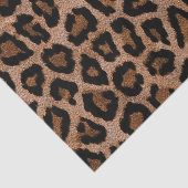 Trendy Leopard Cheetah Animal Print Pattern Tissuepapier (Detail)