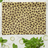 Trendy Leopard Cheetah Print Theedoek (Gevouwen)