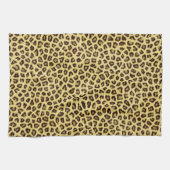 Trendy Leopard Cheetah Print Theedoek (Horizontaal)