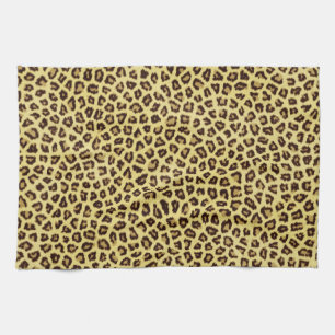 Trendy Leopard Cheetah Print Theedoek