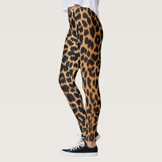 Trendy Leopard Pattern Animal Print Leggings (Links)
