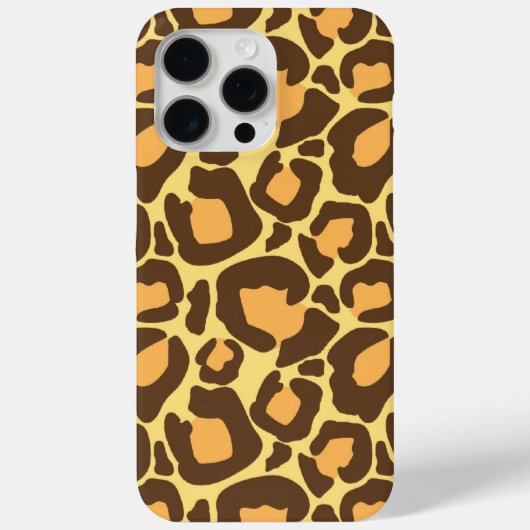 Trendy Leopard Print Case-Mate iPhone Case (Achterkant)