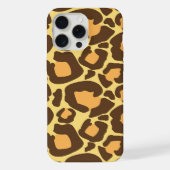 Trendy Leopard Print iPhone Hoesje (Achterkant)