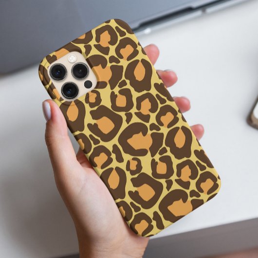 Trendy Leopard Print iPhone Hoesje