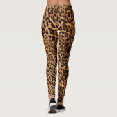 Trendy Leopard Print Leggings (Achterkant)