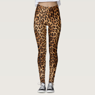 Trendy Leopard Print Leggings