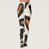 Trendy Leopard Print Leggings - Comfortabel en St (Achterkant)