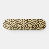 Trendy Leopard Print - Meisjes Persoonlijk Skateboard (Horizontaal)