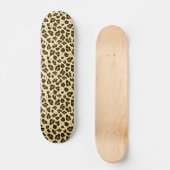 Trendy Leopard Print - Meisjes Persoonlijk Skateboard (Voorkant)