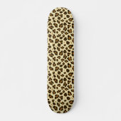 Trendy Leopard Print - Meisjes Persoonlijk Skateboard (Voorkant)
