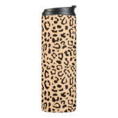 Trendy Leopard print patroon Thermosbeker (Gedraaid links)