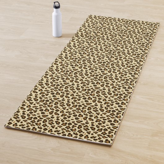 Trendy Leopard Print Yogamat (In situ)