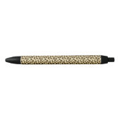 Trendy Leopard Print Zwarte Inkt Pen (Voorkant)