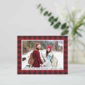 Trendy lettertypemachine - Minimale speldenfoto Briefkaart (Staand voorkant)