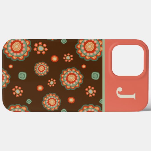 Trendy Leuk Bloemen Meisje Inspirativity Boho Case-Mate iPhone Case (Achterkant (horizontaal))