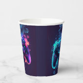 Trendy leuke games controller verjaardag papieren bekers (Links)