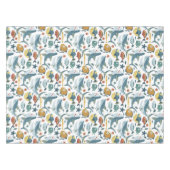 Trendy Leuke Kleurrijke Haaien Onder Het Zee Thema Tafelkleed (Voorkant (Horizontaal))