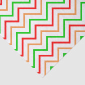 Trendy licht chevronpatroon tissuepapier (Detail)