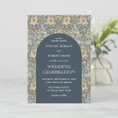 Trendy lichte pastel gedempte kleuren bloem Nouvea Kaart (Staand voorkant)