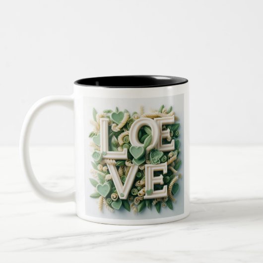 Trendy liefde Mok / Koffie Mok (Links)