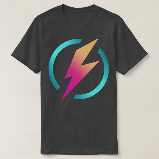 Trendy Lightning Streetwear T-shirt (Design voorkant)