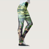 Trendy Lily Pad Camouflage look Leggings (Rechts)