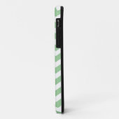 Trendy limoengroene chevron zigzagpatroon, Case-Mate iPhone case (Achterkant/links)