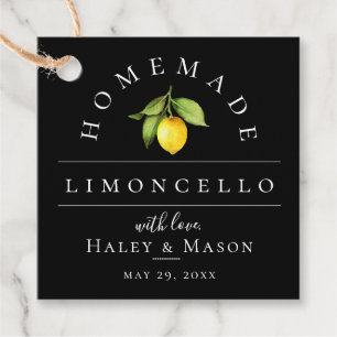Trendy Limoncello Wedding Bedankjes Labels