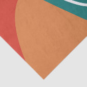 Trendy line art design tissuepapier (Detail)