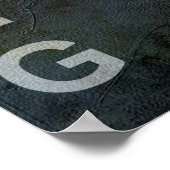 Trendy Lion Sjabloon Natuur Animal The King Foto Poster (Hoek)