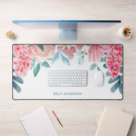 Trendy Loofwerk Botanisch Bloemmotief Sticker Bureaumat