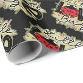 Trendy Love Bug Valentijnsdag Cadeaupapier (Rol Hoek)