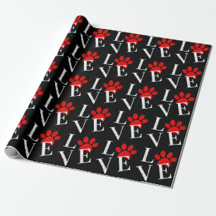TRENDY LOVE HONDENPOOT CADEAUPAPIER