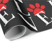 TRENDY LOVE HONDENPOOT CADEAUPAPIER (Rol Hoek)