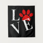 TRENDY LOVE HONDENPOOT WANDKLEED (Voorkant)