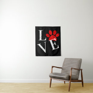 TRENDY LOVE HONDENPOOT WANDKLEED