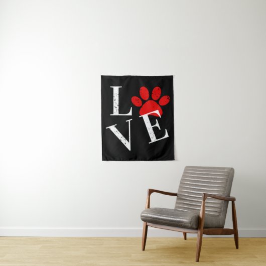 TRENDY LOVE HONDENPOOT WANDKLEED (In situ)