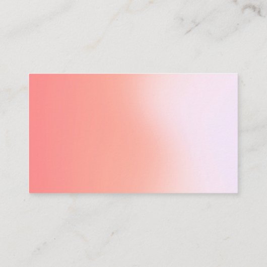 Trendy Loyalty Kaart Visitekaartje (Achterkant)